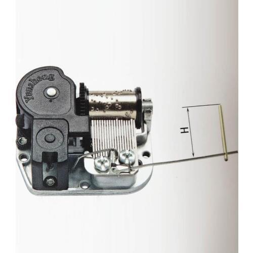 DIY music box mechanism with wire stopper Christmas gifts unusual gift