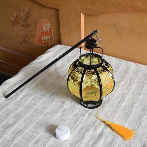 Weizhou small lantern set classical handicraft ball lamp Lantern Festival New Year Mid-Autumn Festival