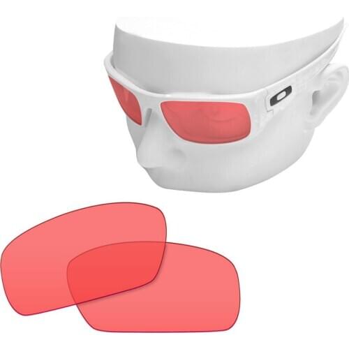 OOWLIT Replacement Lenses of HD Pink for-Oakley Crankshaft OO9239 Sunglasses