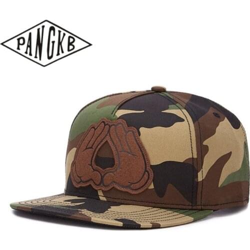 PANGKB Brand DYNASTY LUX CAP amouflage brooklyn snapback hat hip hop Headwear men women adult outdoor casual sun baseball cap