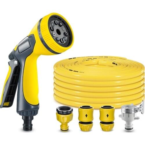 10M-20M Water Hose Reel Cart Portable Garden Storage Rack Holder Patio Cleaning Winding Waterpipe With Hose Nozzle