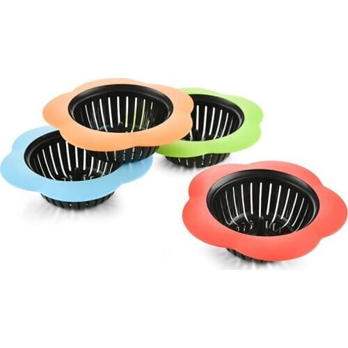 Kitchen Sink Drain Plug Filter Bathroom Floor Drain Hair Filter Sewer Filter Hair Catcher Accessories