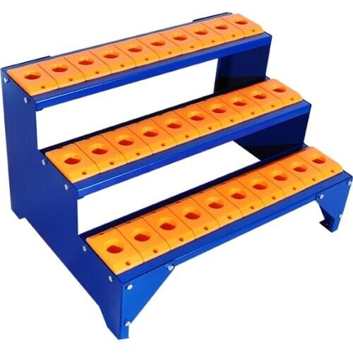 Bt30 bt40 NC storage rack ladder type tool shelf for colletting tools holder