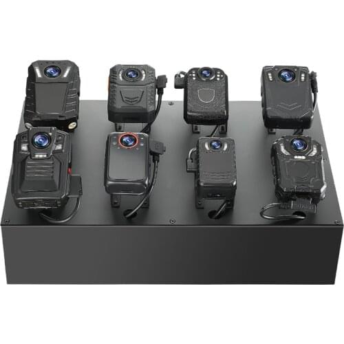 BOBLOV Body Camera Charging and Uploading Data Acquisition Station Compatible Most 5 Pin Micro USB Port Body Camera Charger Dock