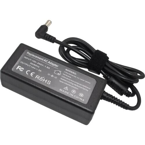 14V 3A 42W Power Charger for Monitor AC Adapter SyncMaster S22A300B S20A350B LED Monitor 6.0x4.4mm