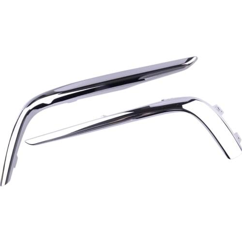 1Pair Car Front Fog Light Lamp Molding Trim Fit For Buick Envision 2016 2017 2018 Accessories