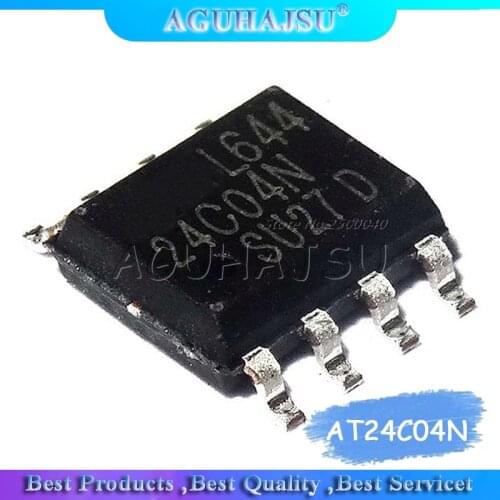 10pcs AT24C04N 24C04 24C04N SOP-8 EEPROM 4KB I2C SER EEPROM new original