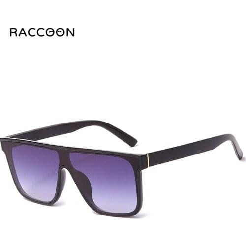 2021 Square Vintage Sunglasses Women Luxury Brand Oversized Sun Glasses For Men One Piece Sunglass Okulary Fashion Shades UV400