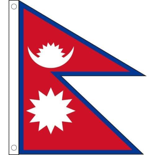 Free shipping xvggdg 90+150cm Nepal Flag custom Flag for Decoration