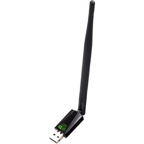 Free Driver USB WiFi Adapter 150Mbps RTL8188GU With 5dBi External Antenna High Speed Wireless Receiver Network Card 100pcs/lot
