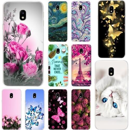 Phone Case For Samsung Galaxy J7 2017 J730F Case Soft Silicone Back Cover For Samsung J7 Pro 2017 J730F EU Version Cover Coque