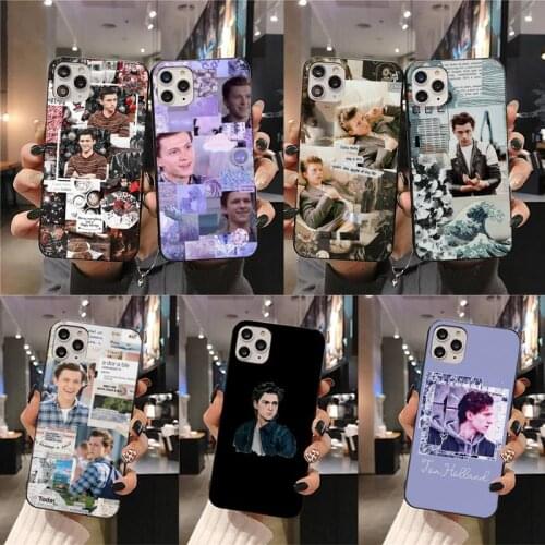 Tom Holland Phone Case for iphone 12 pro max mini 11 pro XS MAX 8 7 6 6S Plus X 5S SE 2020 XR case