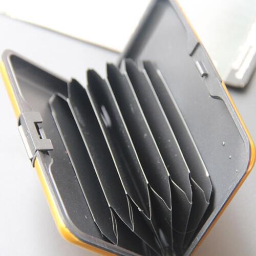 Wallet Business ID Credit Card Case Holder Anti RFID Scanning Card Holders for Men Women PR Sale