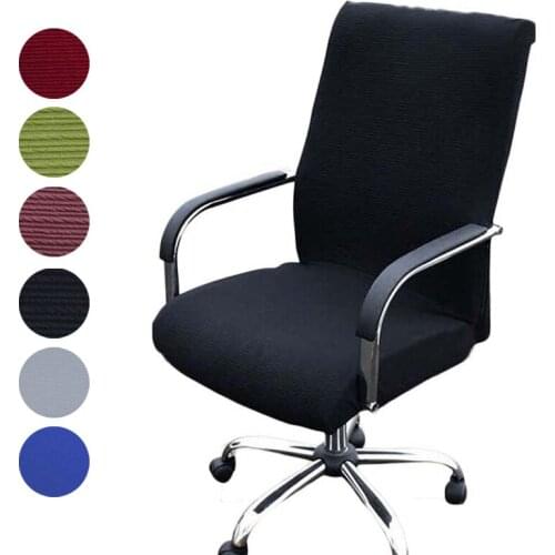 Elasticity Office Computer Chair Cover Side Arm Chair Cover Spandex Rotating Lift Dust Cover for Chair Universal Without Chair