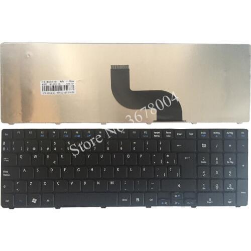 Spanish for Acer eMachines E640 E640G E642 E642G E730G E730Z E730ZG E732G E732Z E730 E732 G640 G730 SP laptop keyboard
