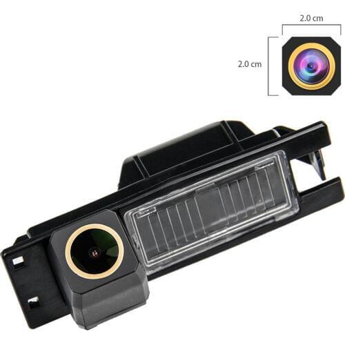HD 1280x720P Golden Reverse Rear View Backup Camera for Buick Lacrosse Malibu Regal Excelle XT Hatchback Chevrolet Cobalt MK2
