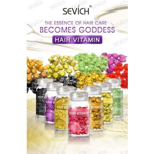 Sevich Moroccan Treatment Oil For Dry Hair Nourishing & Scalp Treatments Hair Vitamin Keratin Complex Oil Capsule Hair Serum New