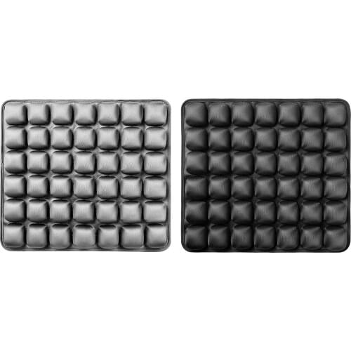 Non Slip Air/Water Inflatable Chair Pad Breathable Wheelchair Mat with Inflatable Pump for Home Travel Daily Use