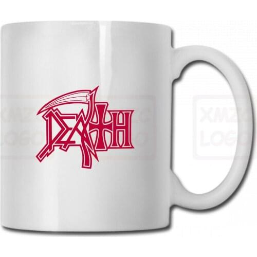 New Death Metal Rock Band Logo Mens White Mug Cup Size S M L Xl 2Xl 3Xl Women Men
