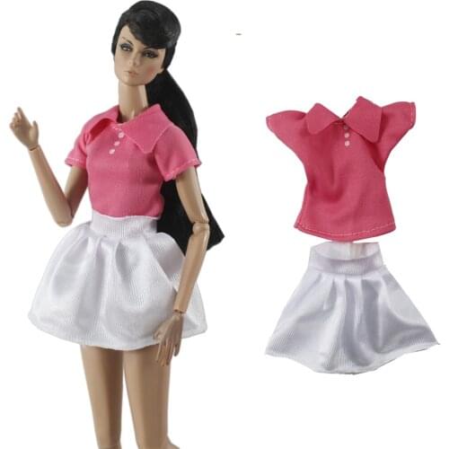 30cm for barbie Doll clothes Dress Fashion Casual doll suit for licca For Barbie Doll Accessories Baby Toys Best Girl' Gift