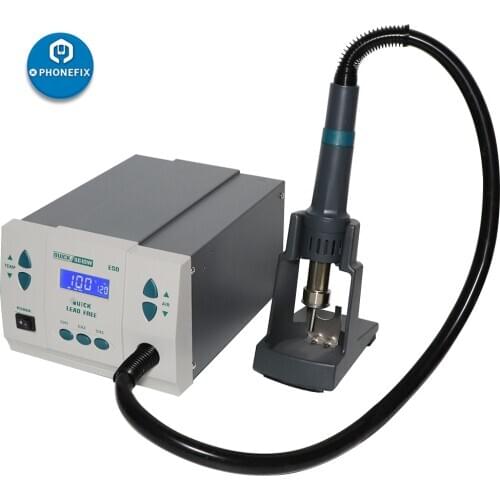Original quick 861dw hot air rework station 1000W 220V/110V heat gun lead free Rework Station PCB Soldering Repair Welding tool
