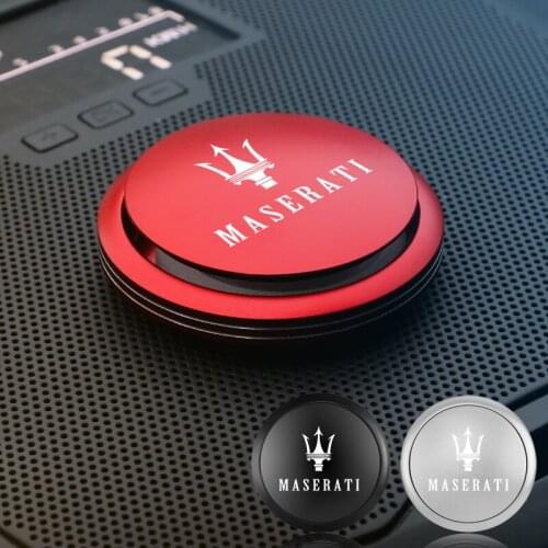 Car Air Aromatherapy Perfume Flavor Freshener Customed LOGO UFO Shape For Maserati Levante Ghibli Quattroporte MC20 GranCabrio