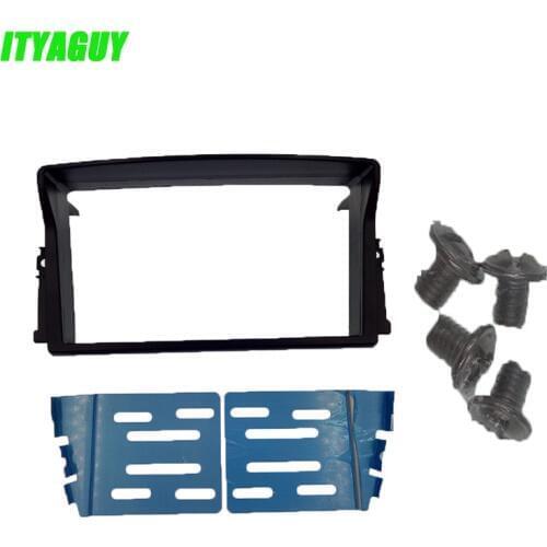 173x98mm 2DIN DVD SURROUND FRONT FRAME for Renault Trafic Opel Vivaro Primastar 2011+ fascia frame panel kit adapter Bezel