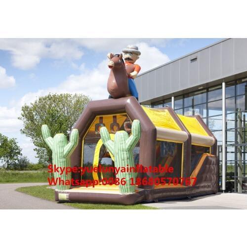 Manufacturers selling inflatable slides,Inflatable castle KY-689