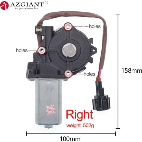 Electric car Window lifter motor Power glass Motor Regulator Left /Right 6pin For NISSAN SYLPHY TIIDA GENISS LIVINA