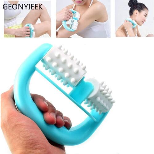 1pc Fat Control Roller Massager Cellulite Leg Abdomen Neck Buttocks Fast Anti Cellulite Face Lift Tools roller Fitness Balls