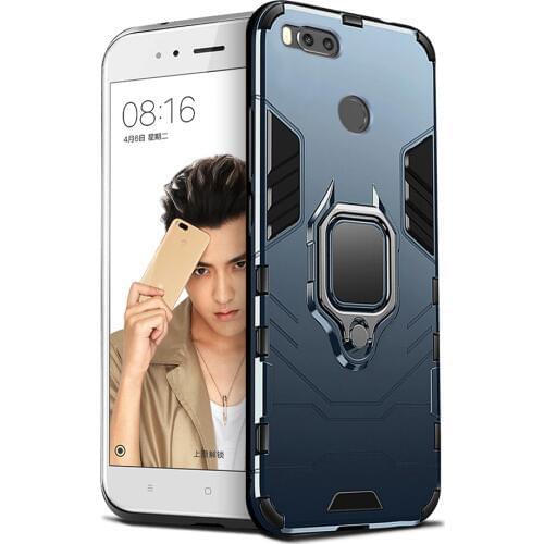 Luxury Armor Case for Xiaomi Mi A1 Case Hard PC + TPU Back Cover for Xiaomi A1 MiA1 Case for Xiaomi Mi 5X Mi5X cases