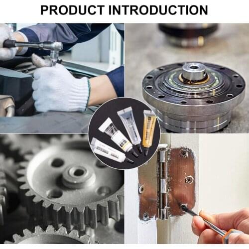 10g Lubricant Food Grade Silicone Grease Lube Multi-purpose Reduce Noise for Printer Bike Chain Bearing O-Ring Gears Maintenance