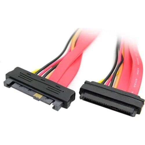 SAS extension cable Hard Disk drive SFF-8482 29Pin Male to Female Extension Cable 0.5m