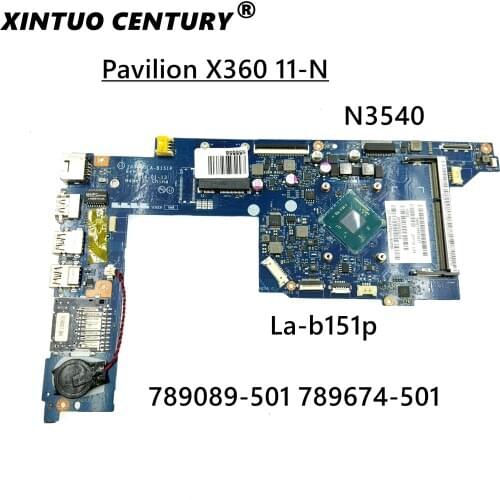 High quality 789089-501 789674-501 For x360 310 G1 11-N ZPT10 LA-B151P With SR1YW N3540 CPU DDR3 100% working well