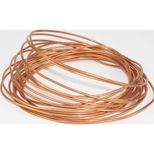 High quality thicked 0.5mm Air conditioning copper pipe 1.8mm 2mm 2.2mm 2.5mm 3mm Refrigeration pipe freezer tube