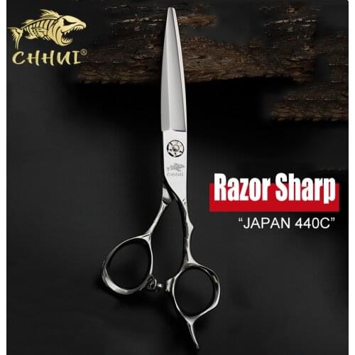 Japan 440c Steel 6.0 Inch Hairdressing Scissors Professional High Quality Haircut Cutting Barber Scissors Tool Salon Shears