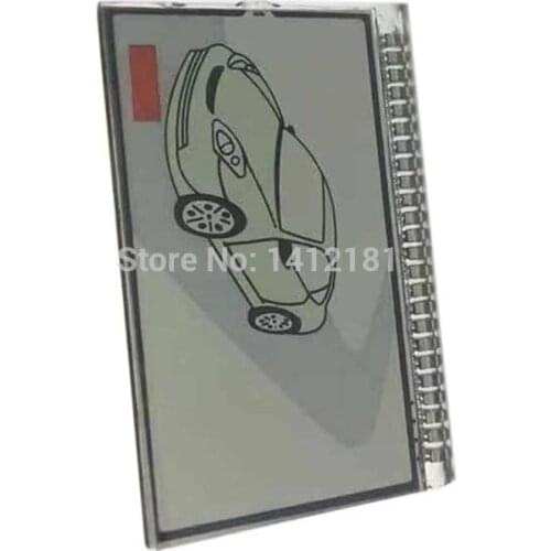 20 pcs/lot M5 LCD display for Russian 2 way Car Alarm System Scher-Khan Magicar 5 lcd Remote Control Key Fob Chain Scher Khan 6