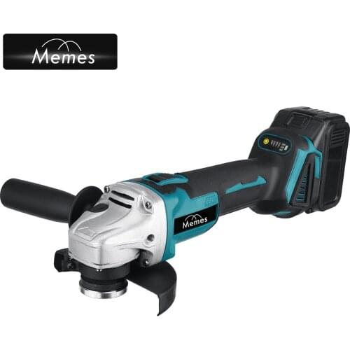 21V 125mm Brushless Electric Angle Grinder 4 Speed Cutting Grinding Machine Polisher DIY Power Tools For Makita 18V Battery