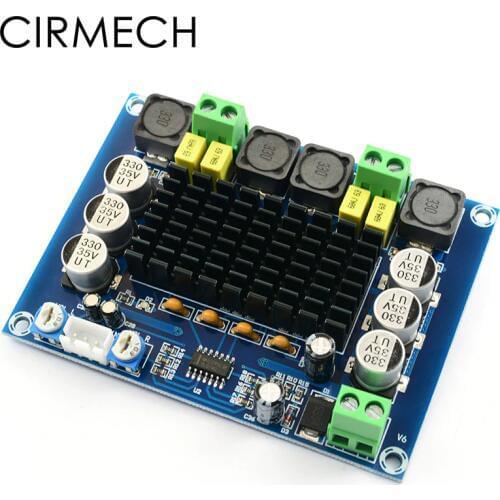 CIRMECH TPA3116D2 High Digital Amplifiers TPA3116 Dual-channel Stereo Audio Power Amplifier Board for Speakers Stereo Out 120W*2