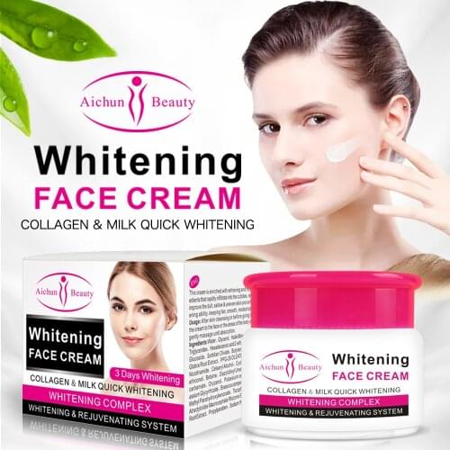 Collagen Milk Whitening Face Cream Anti Aging Wrinkle Brightening Moisturizing Hydrating Lift Firming Nourishing Skin Care