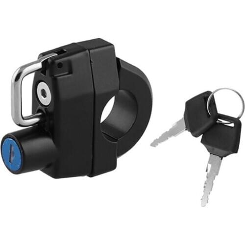 2020 New Multipurpose Mini Portable Anti-theft Helmet Lock with Key Bike Bicycle Cycling