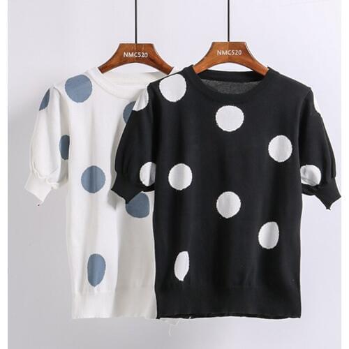 PERHAPS U Women's Knitted T-shirts