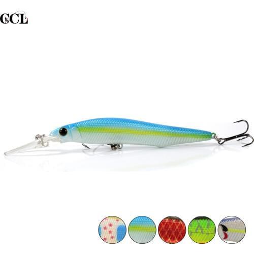 Hight Quality Long Bill Rattle Fishing Lure 140mm 15g Float Minnow Jerkbait Lures Bass Pike Muskie Fishing