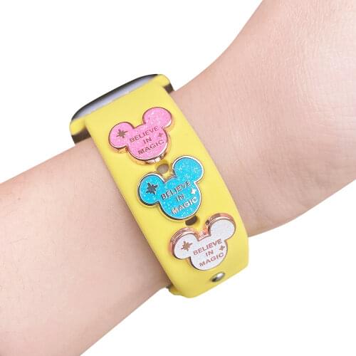 Silicone Strap Decorative Nails For Apple Watch Band Charms Metal Creativity Rivet Accessories for iwatch Rubber Bracelet