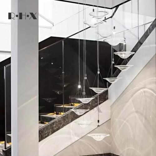 Nordic iron industrial design art handmade wicker kitchen chandeliers hanglampen living room decoration avizeler