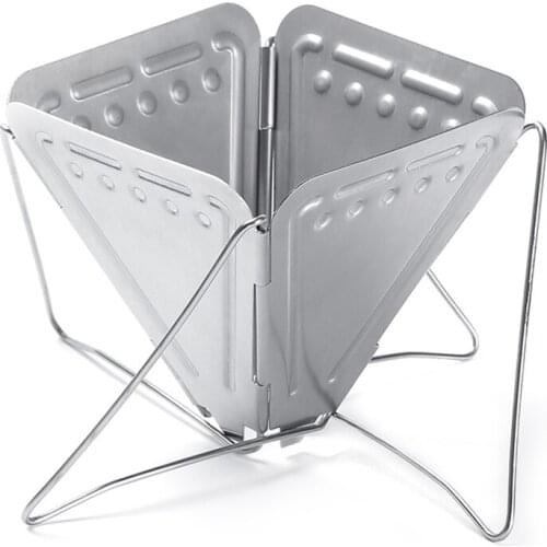 Stainless Steel Coffee Dripper Holder Foldable Coffee Filter Rack Camping Hiking Picnic Pour Over Coffee Drip Cone Dropshipping