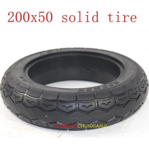 Super 200x50 Solid tyres 200*50 tubeless tire Non-inflatable tyre fits motorcycle Balancing Hoverboard Electric Scooter