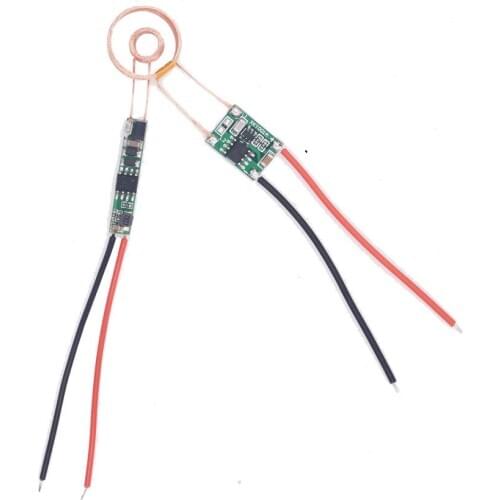 Taidacent 5V TX Power Bank Wireless Charger Coil Induction Charger for Speaker 5V 300mA Receiver Wireless Charger PCBA Circuit