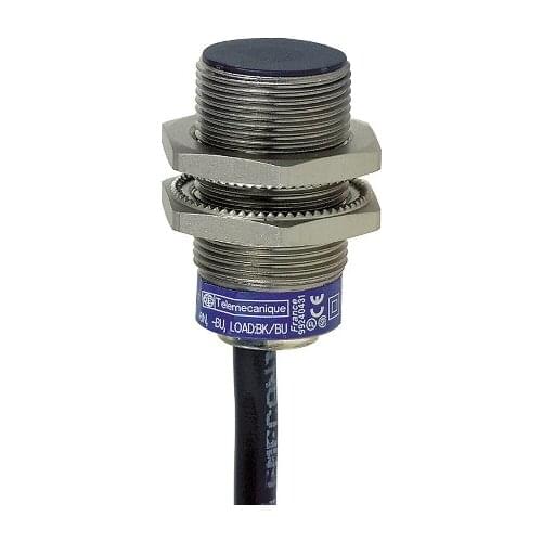 XS1N18PB349 Inductive sensor XS1 M18 - L39mm - brass - Sn10mm - 12..24VDC - cable 2m