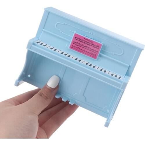 1 Set 1:12 Dollhouse Miniature Grand Piano With Stool Musical Instrument Model for Dollhouse Accessories Home Decor Toy Gift